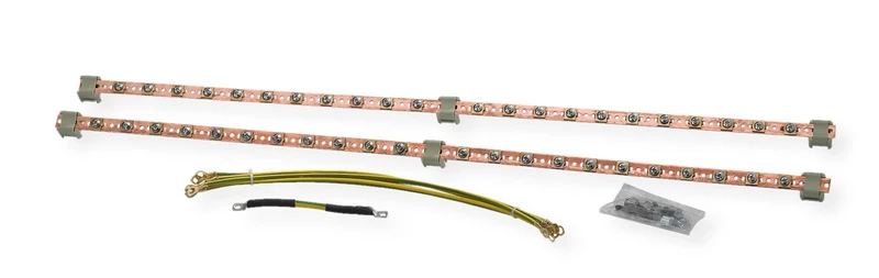 ROLINE Potential compensation bar, 820 mm, incl. grounding cable