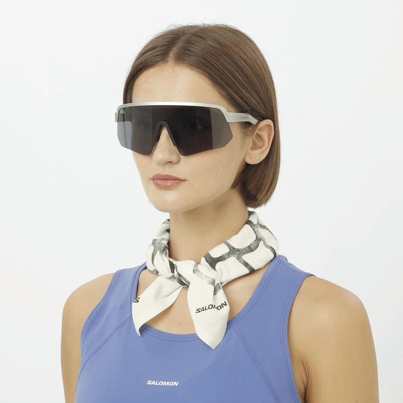 Salomon Bandana Gravel Graphic, Lightweight Quick-Dry Breathable Performance, Comfortable Sun Protection