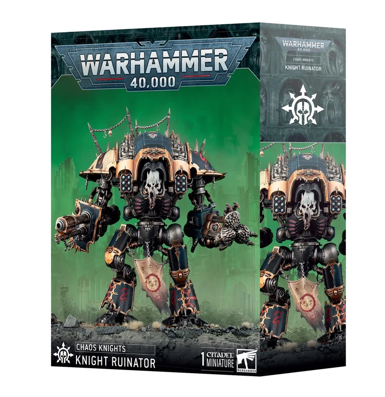 Games Workshop - Warhammer 40,000 - Chaos Knights: Chaos Knight Ruinator (Desecrator/Rampager/Abominant)