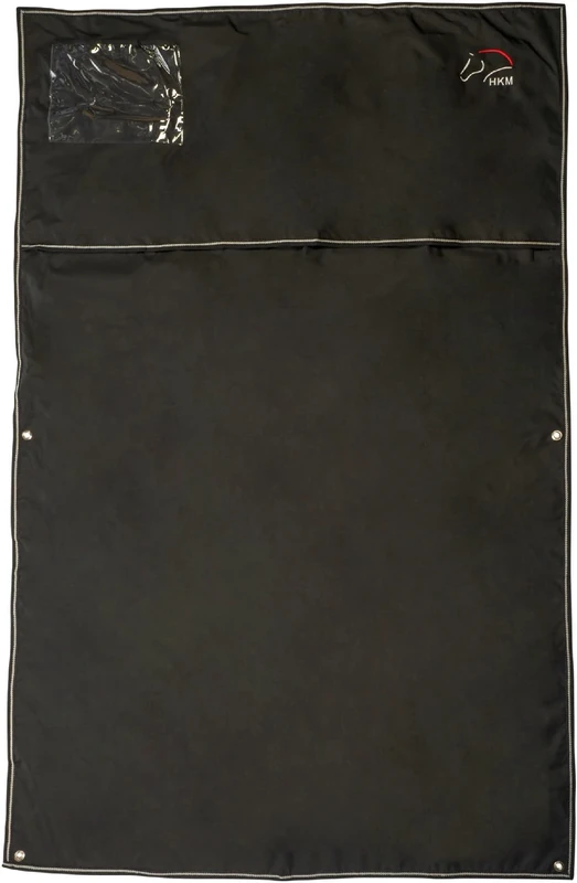 HKM Team Box curtain Black 130 x 200 cm - Image 1