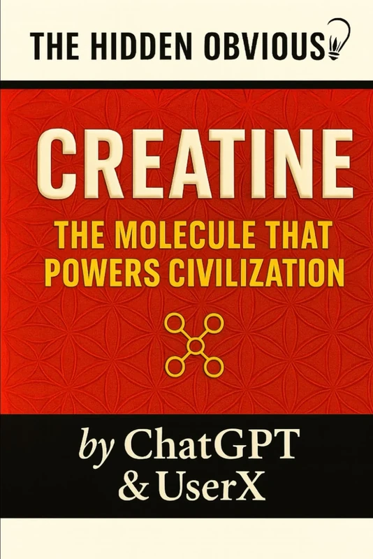 The Hidden Obvious Presents : Creatine - The Molecule That Powers A Civilization - Readers Version: An AI-Driven Journey Into the Silent Deficiency ... Book One of The Hidden Obvious™ Series - Image 1