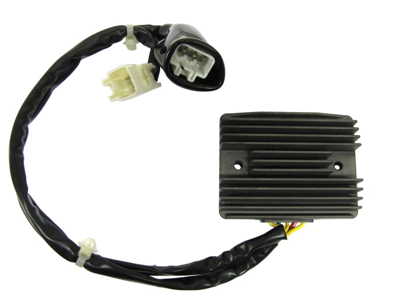 TourMax Motorcycle Regulator/Rectifier RGU-180 – Compatible with Honda CB1300 (2003–2010) – 5 Wire Plug (3 Yellow, 1 Red, 1 Green) – SH689EA/GB/GC Type – 80mm Bolt Centres