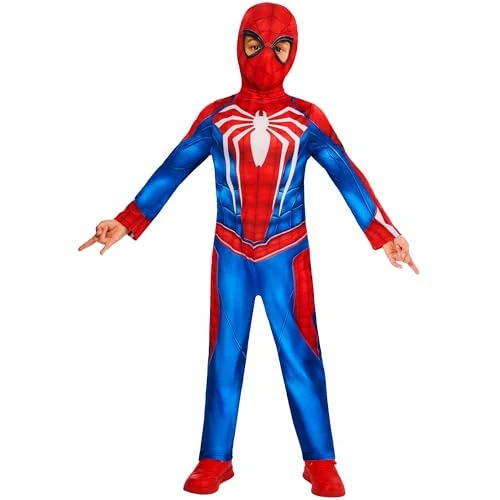 Rubies Official Disney Spiderman Gamerverse Child Costume, Kids Superhero Fancy Dress