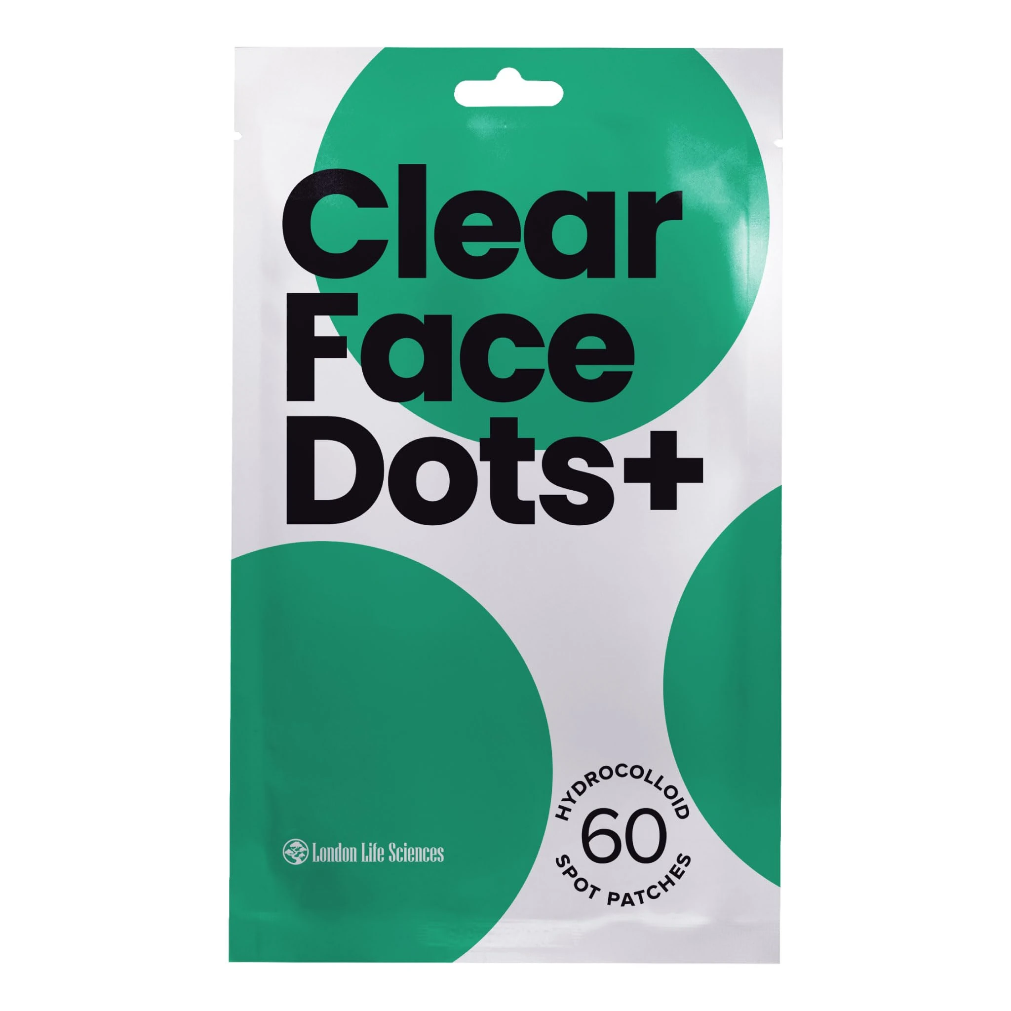 Pimple Patches – 60 Hydrocolloid Spot Stickers for Acne, Blemishes & Whiteheads – Ultra-Thin, Invisible, Fast-Acting – Vegan & Cruelty Free – Travel Size | London Life Sciences