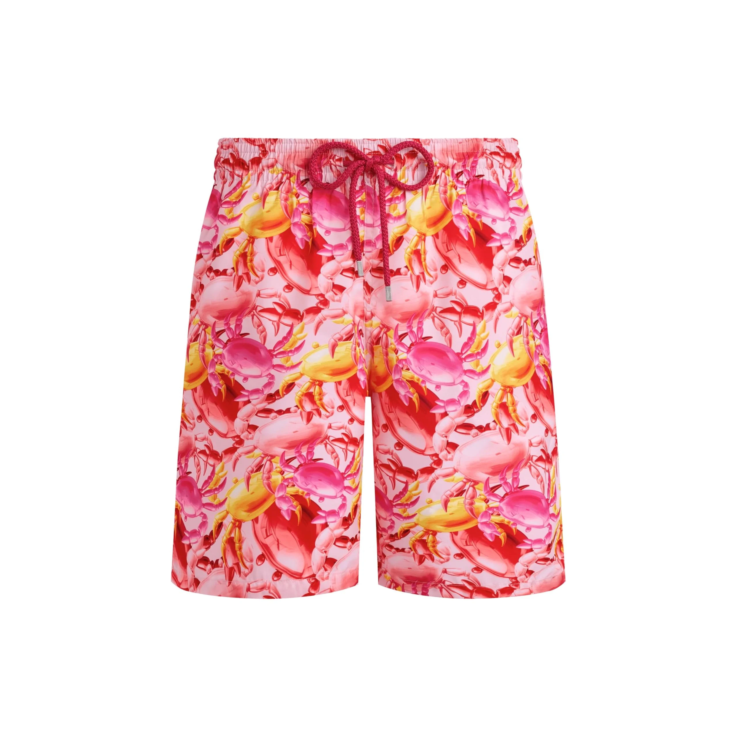 Vilebrequin, Ultra-Light and Packable Swim Shorts Crab Balloons, XXL, Peony