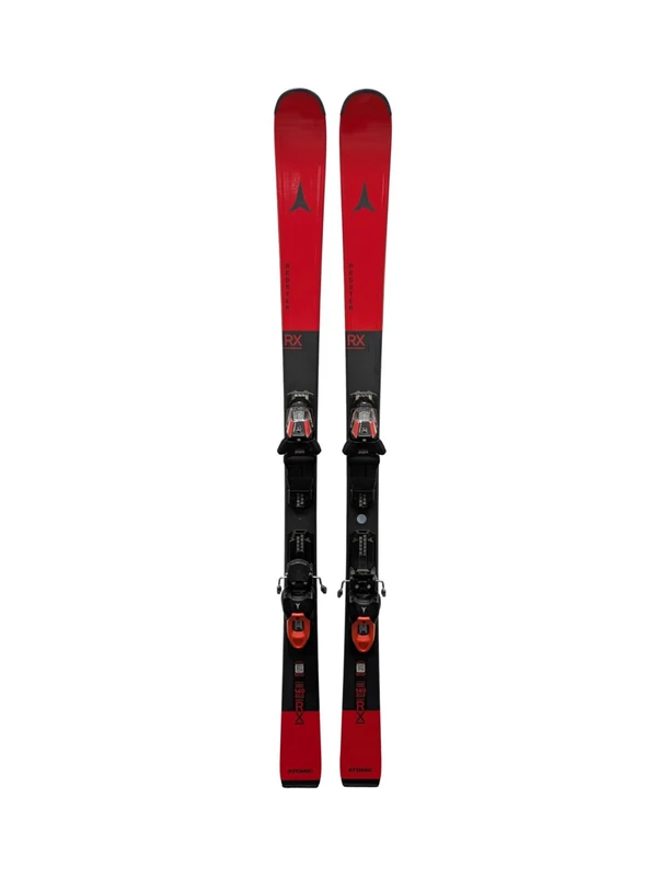 ATOMIC Unisex - Adult RX + M 10 GW Skis, Red/Black, 156