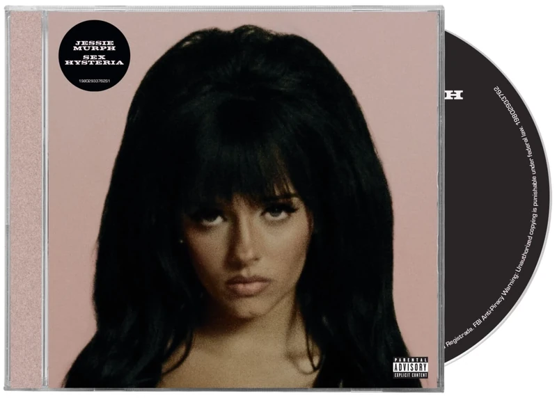 Columbia Sex Hysteria CD - Pop Music Album with Blue Strips - Image 1