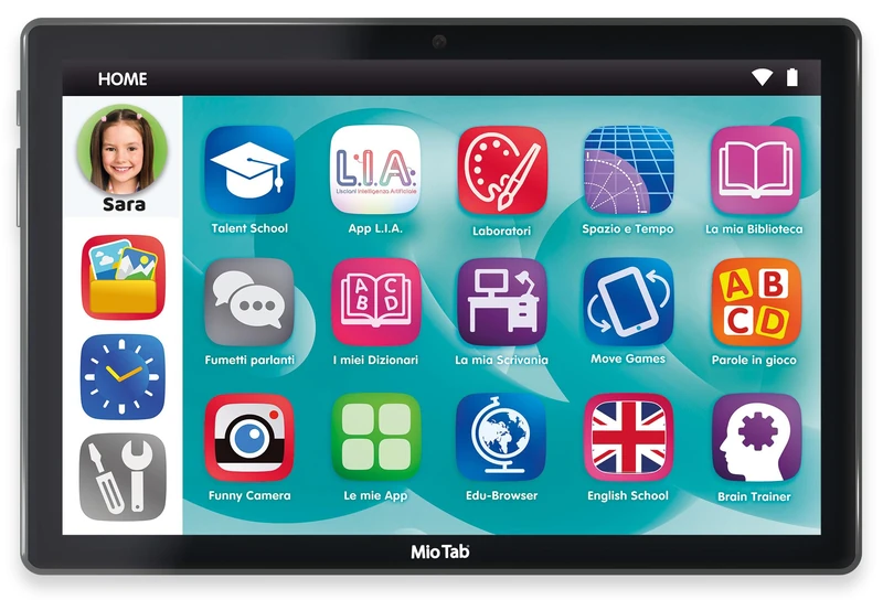 Lisciani Giochi Mio Tab L.I.A. 10 Inch - 64GB AI Tablet