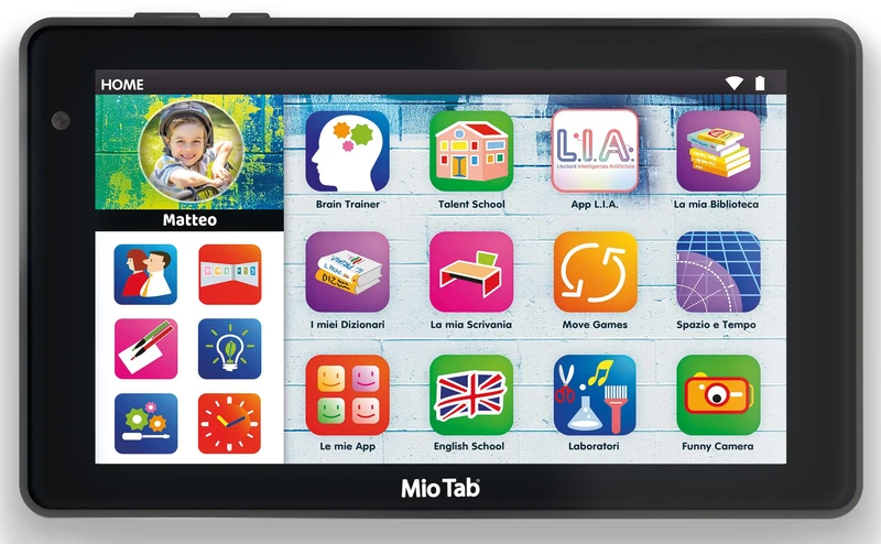 Lisciani Giochi Hi Tech L.I.A. Mio Tab 7-inch Tablet
