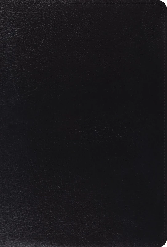 ESV Giant Print Thinline Bible, Red Letter (Genuine Leather, Black)
