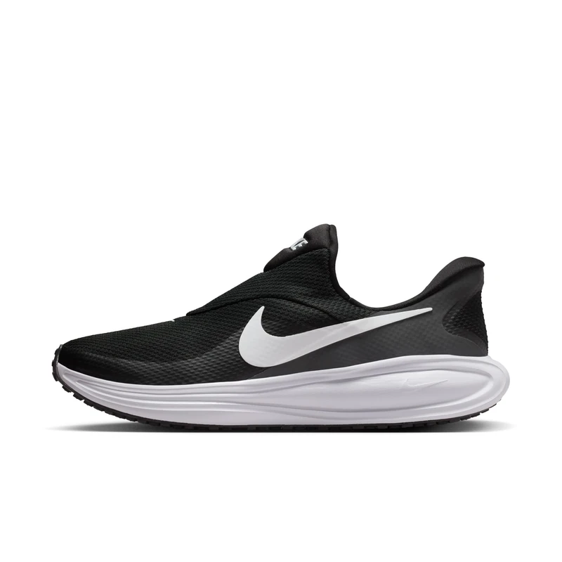 Nike Men's Revolution 8 Easyon Running Shoes, Black/White/Anthracite/Wolf Gr, 10.5