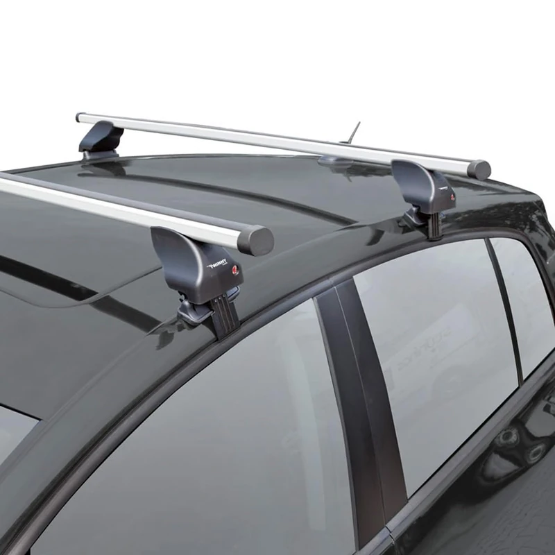 Twinny Load Roof bar set Aluminum A61 compatible with Citroën DS4 II 2021- & Fiat 600 2023- & Jeep Avenger 2023- & Opel Astra L 2021- & Peugeot 308 III 2021- / 408 II 2022- (cars without roof rail)