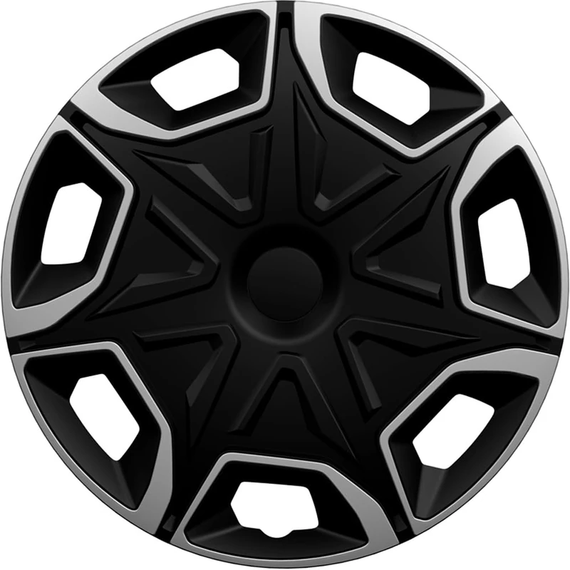AutoStyle Set of 4 wheel covers Blade 15-inch silver/black - Image 1
