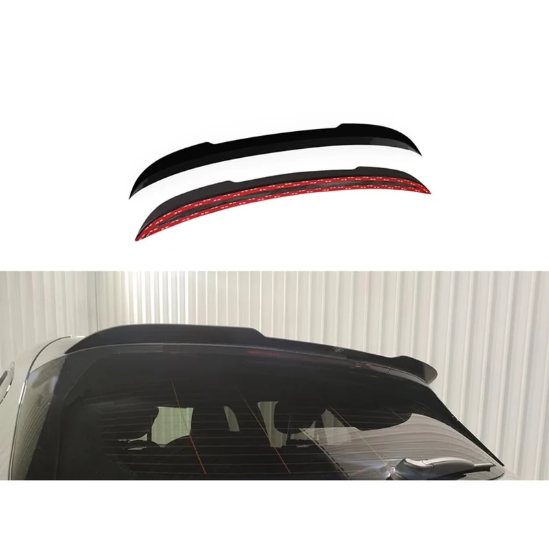 Motordrome Roof spoiler (Spoiler Cap) compatible with BMW 1-Series (F70) M-Sport 2024- (ABS Gloss black)