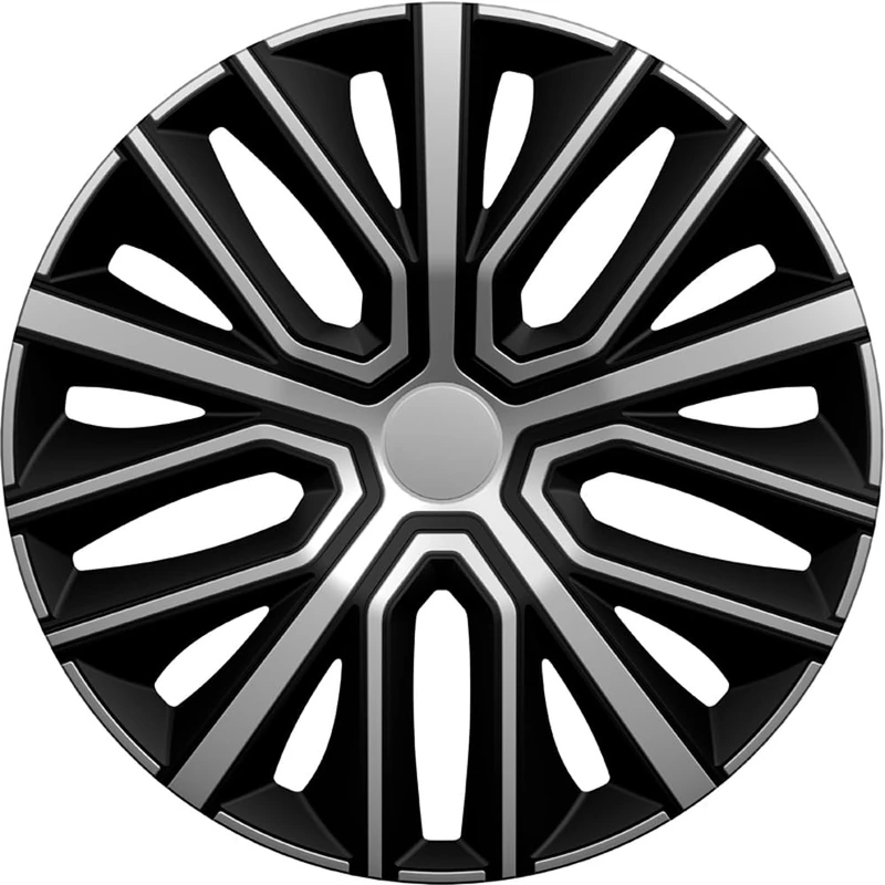 AutoStyle Set of 4 wheel covers Sinus 14-inch silver/black - Image 1