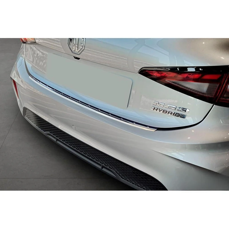 Avisa Stainless Steel Rear bumper protector compatible with MG 3 III 2024- 'Ribs' - Image 1