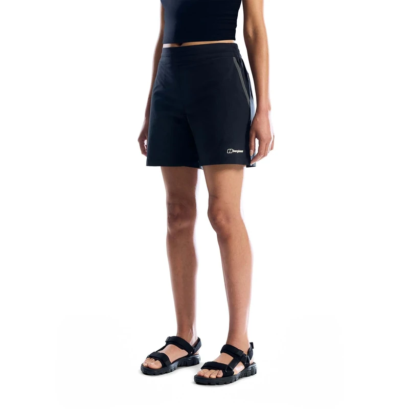 Berghaus Women's Wandermoor Wind Short, Black, 18 - Image 1