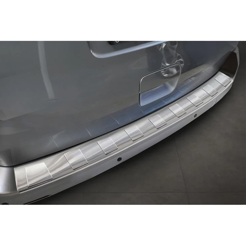 Avisa Stainless Steel Rear bumper protector compatible with Citroën Space Tourer & Jumpy 2016- / Peugeot Traveller & Expert 2016- / Toyota Proace Verso 2016- / Opel Vivaro & Zafira Life 2019-
