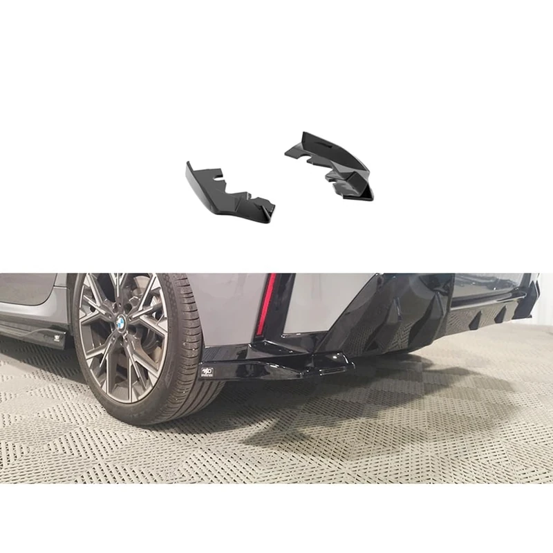 Motordrome Rear Side Splitters compatible with BMW 1-Series (F70) M-Sport excl. M135 2024- (ABS)