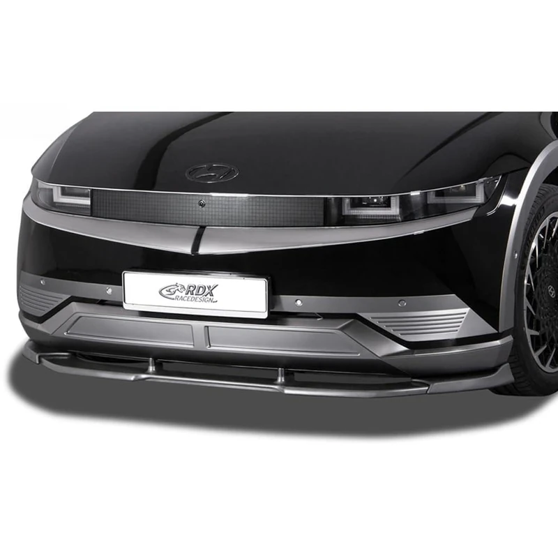 RDX Racedesign Vario-X Front Spoiler Compatible with Hyundai Ioniq 5 (NE) 2020 Onwards (PU)