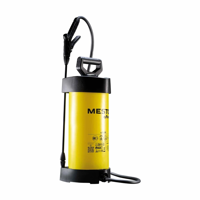 e.Flori Battery Pressure Sprayer 5 L, 1.5 Bar, NBR Seals, Hollow Cone Nozzle, USB-C Charging Cable