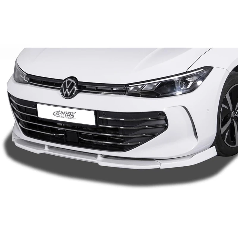 RDX Racedesign Front Spoiler Vario-X Compatible with Volkswagen Passat CJ5 (B9) 2023 Onwards (PU)