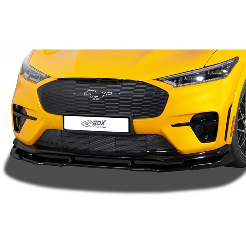 RDX Racedesign Front Spoiler Vario-X Compatible with Ford Mustang Mach-E 2020- (PU)