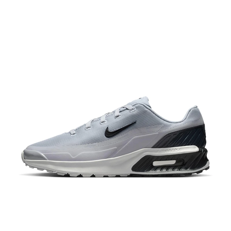 Nike Men's Air Max Bia Shoes, Wolf Grey/Black/Dk Smoke Grey, 10.5