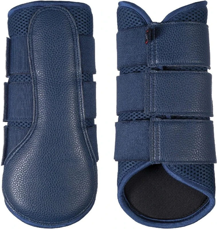 HKM Breath Protection boots Cobalt Blue L