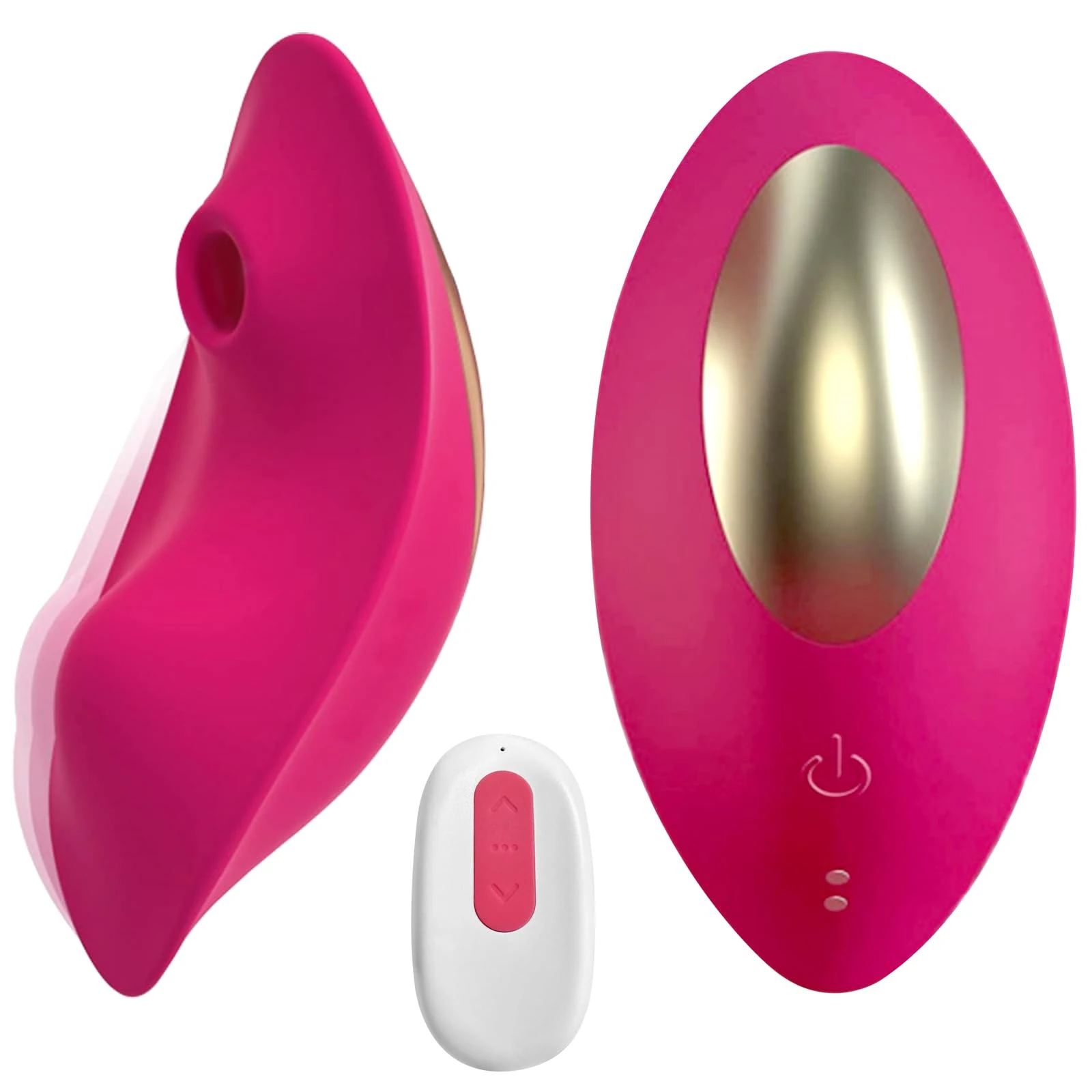Yume Wearable Clitoral Massager with Remote & App – 9 Vibration & 9 Suction Modes, Soft Silicone, Rechargeable, Includes Matching Lace Underwear & Storage Pouch