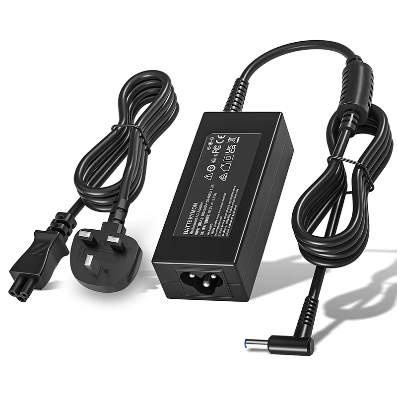 SCOVEE 45W HP Laptop Charger,Compatible HP Portable Power Adapter for Notebook 13/14/15,Stream 11/13/14,Pavilion 11/13,EliteBook 840/850,Pavilion X360,ProBook 430 And all(4.5mm*3mm) Laptops