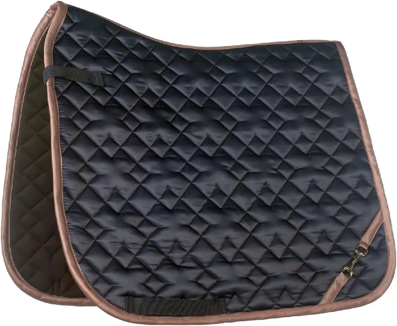 HKM Golden Bit Saddle cloth Deep Blue Pony Gp