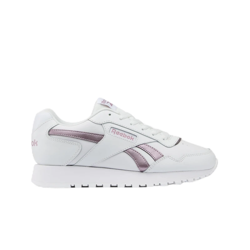 Reebok Women's Glide Trainers, FTWRWHITE/FTWRWHITE/MUTEDMAUVE, 42.5 EU