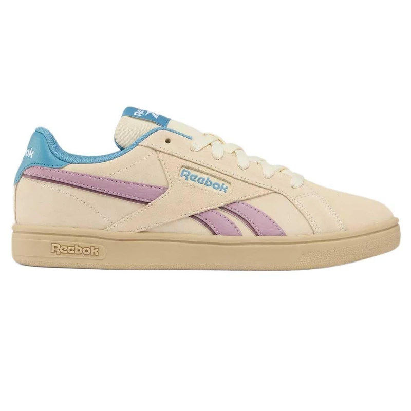 Reebok Women's Court Retro Trainers, AGEDBEIGE/BERRYCHILL/WARPEDBLUE, 42.5 EU