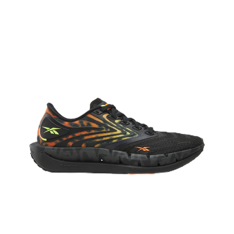 Reebok Women's Floatsig Tread Trainers, Black/Orange/Yellow, 37 EU