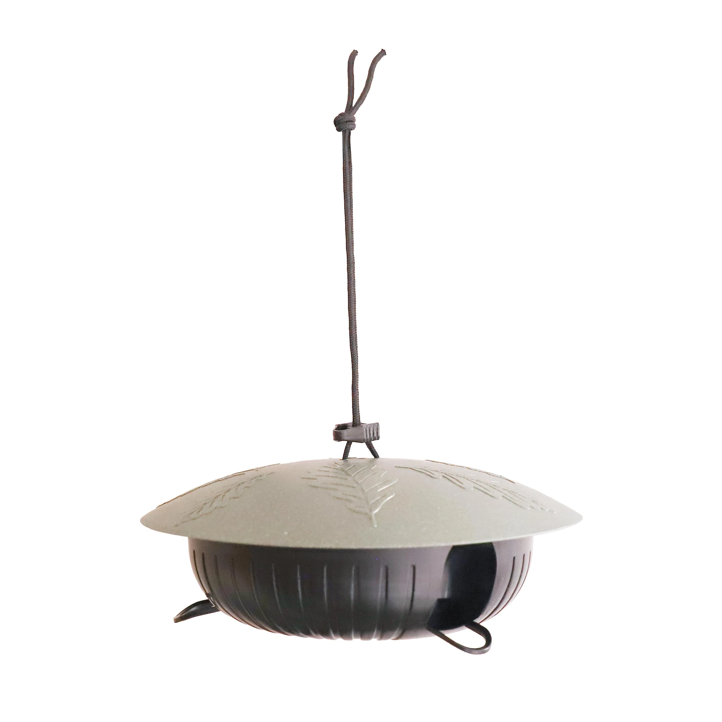 Rosewood Recycled Wild Bird Seed Feeder – Hanging or Pole Mounted Feeder for Small Garden Birds – Eco-Friendly, Easy to Clean & Fill – Durable Plastic Bird Feeder for Year-Round Use (1pc)