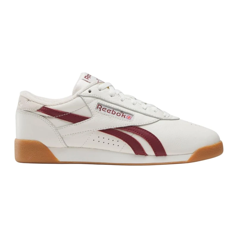 Reebok Women's F/S LO Trainers, Chalk/Classicburgundy/Gum, 42 EU