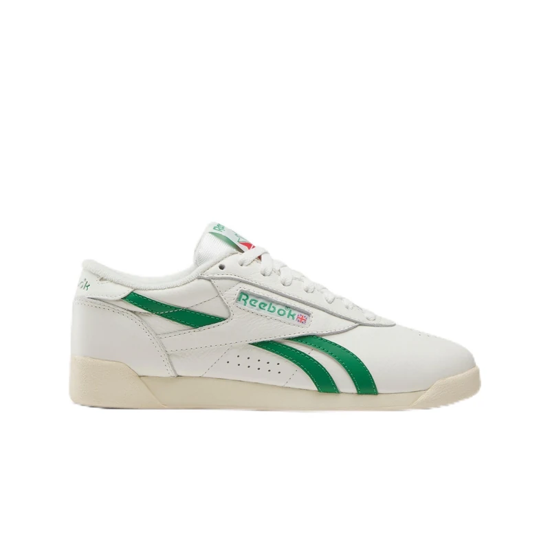 Reebok Women's F/S LO Trainers, Chalk/Glengreen/Paperwhite, 35 EU