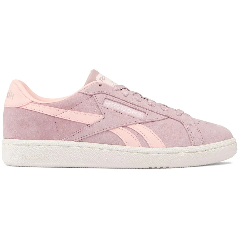 Reebok Women's Club C Grounds UK Trainers, MUTEDMAUVE/PUREPINK/Chalk, 35.5 EU