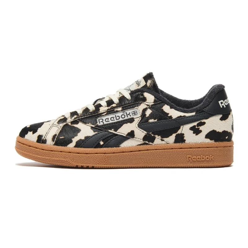 Reebok Women's Club C Grounds UK Trainers, Chalk/Black/Gum, 35.5 EU
