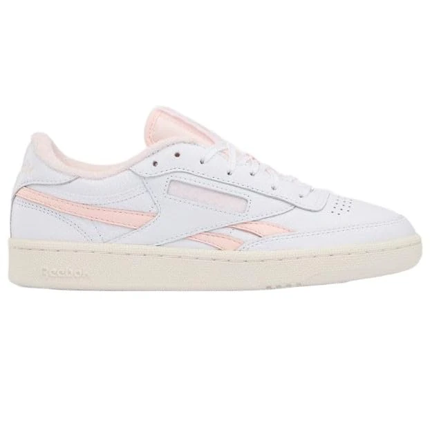 Reebok Women's Club C Revenge Trainers, Ftwrwhite Chalk Pure Pink, 6.5 UK