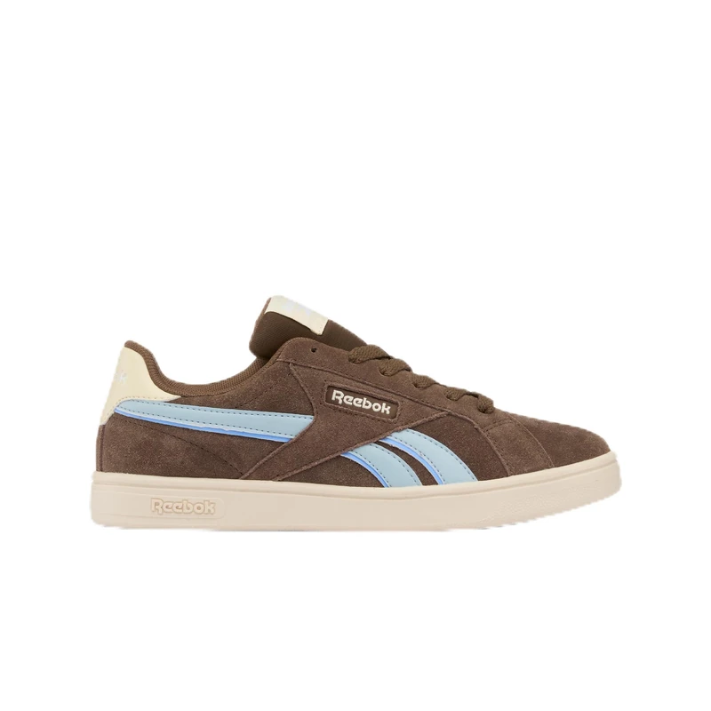 Reebok Women's Court Retro Trainers, Simplebrown/AgedbeIGE/Iceblue, 40.5 EU