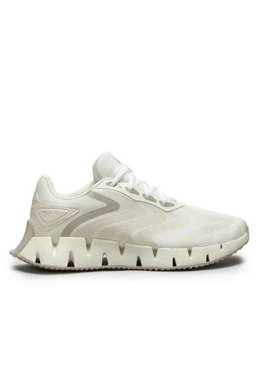 Reebok Women's Zig Rise Trainers, Chalk/Alabaster/Mineral Grey, 40.5 EU