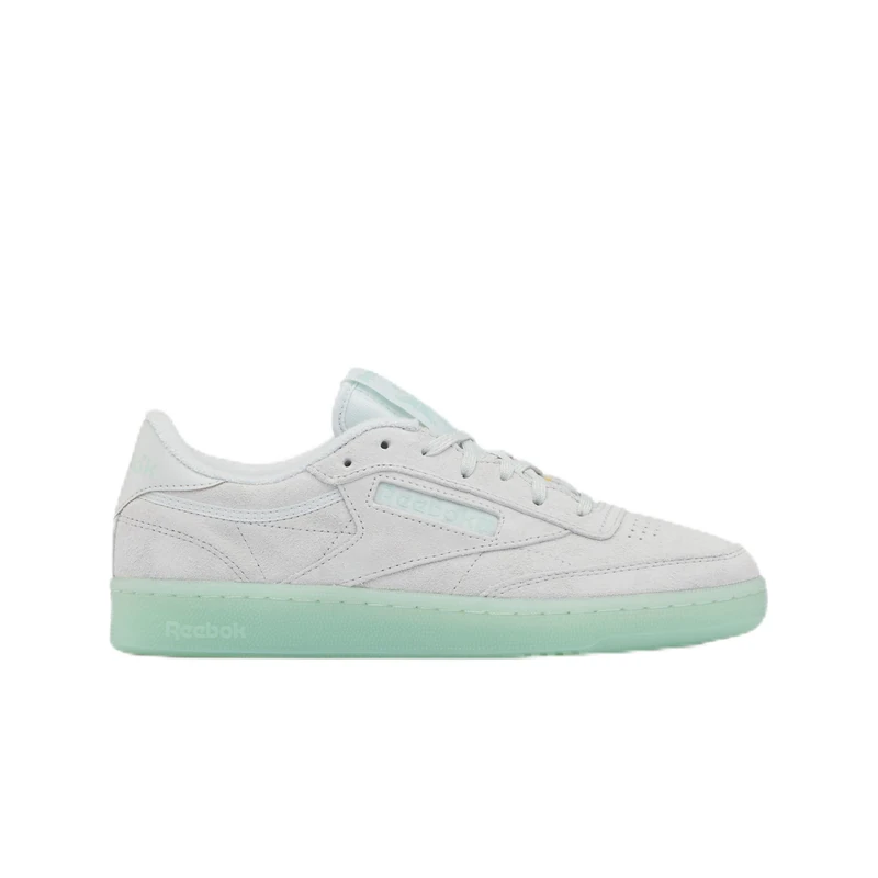 Reebok Women's Club C 85 Trainers, Pearl Grey/Pearl Grey/Tranquilteal, 40.5 EU