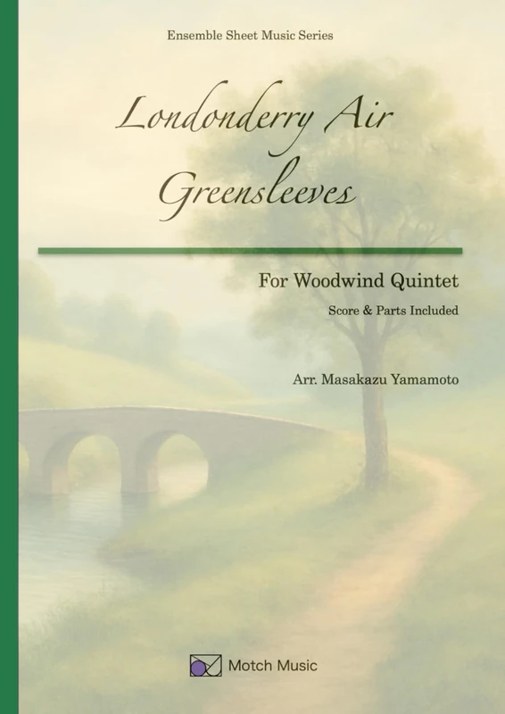 Londonderry Air & Greensleeves: For Woodwind Quintet (Ensemble Sheet Music Series)