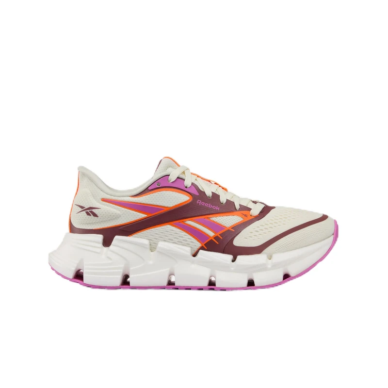 Reebok Women's Floatzig 2 Trainers, Chalk/Virtual Pink/Atomic Tangerine, 35 EU