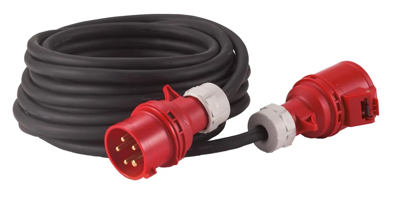 Three-phase cable - H07RN-F 5Gx1.5, Length 10 m, Neoprene Rubber, Resistance IP44, Ideal for wet and outdoor environments. - Image 1