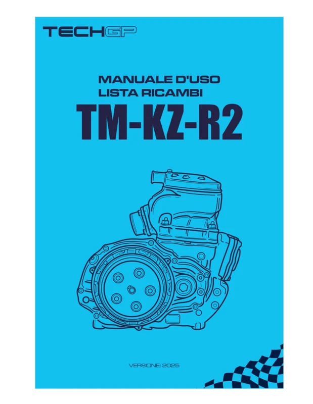 TM | KZ-R2 | MANUALE D'USO E LISTA RICAMBI: Con dati tecnici ufficiali, istruzioni illustrate e consigli professionali per operare in autonomia sul ... D'USO | MANUALI D'OFFICINA | KARTING) - Image 1