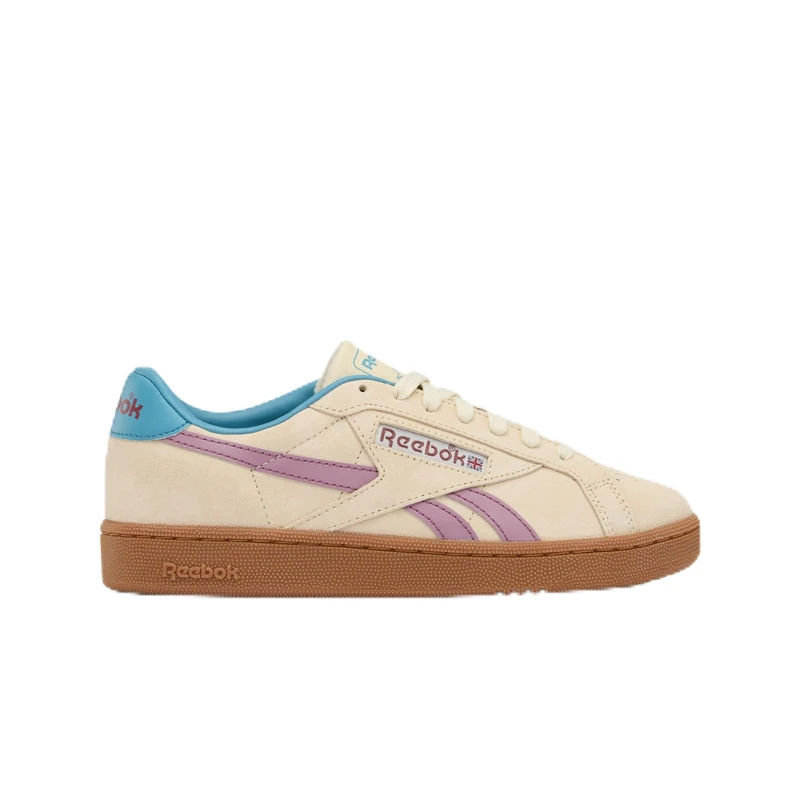 Reebok Women's Club C Grounds UK Trainers, AGEDBEIGE/BERRYCHILL/Gum, 35 EU