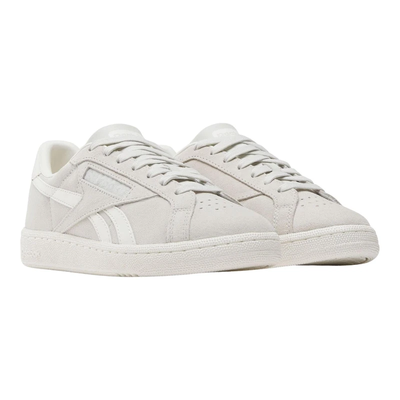 Reebok Women's Club C Grounds UK Trainers, Soft Grey/Chalk/Chalk, 37 EU